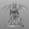 Succubus Hechicera Sentada - Bibliotecaria Infernal (Nữ thủ thư địa ngục) - Thumbnail 2