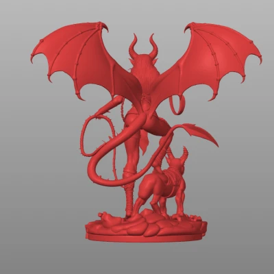 Succubus Domina Infernal – Nữ Chủ Địa Ngục cùng Hellhound & Roi