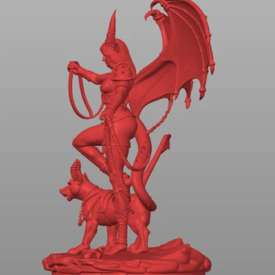 Succubus Domina Infernal – Nữ Chủ Địa Ngục cùng Hellhound & Roi