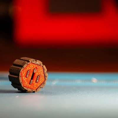 Ốc chỉnh giường 2 màu cho Voron 0