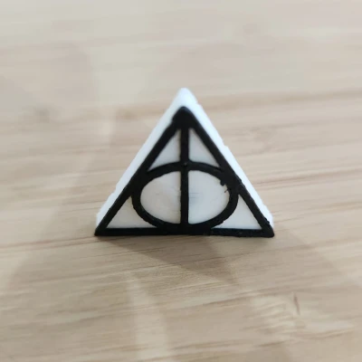Nam châm Biểu Tượng Tử Thần (Deathly Hallows) Harry Potter