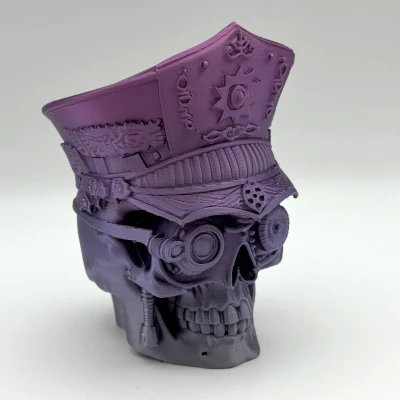 Enforcer of the Afterlife – Tượng Skull Bộ Xương Cybernetic In 3D