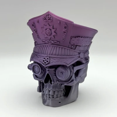 Enforcer of the Afterlife – Tượng Skull Bộ Xương Cybernetic In 3D