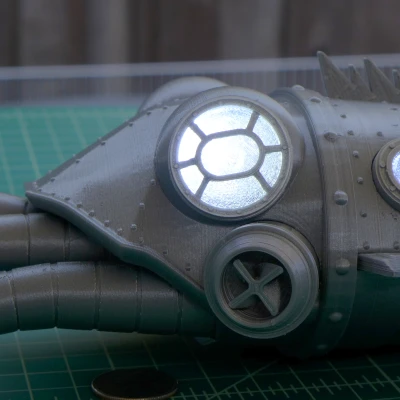 Tàu ngầm Scuttlefish Submarine (Steampunk Submersible)