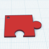 Móc khóa mảnh ghép puzzle (Puzzle Keychain) in 3D - Thumbnail 2