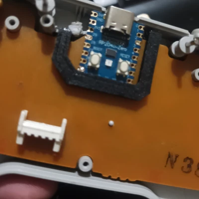 Giá đỡ RP2040 Zero cho tay cầm SNES (Snes 2040 Zero Holder)