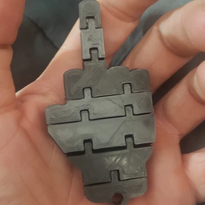 Flexi-Finger – Móc khóa ngón tay dẻo vui nhộn