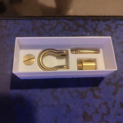 Khay Gridfinity Oceanus Brass Stapler