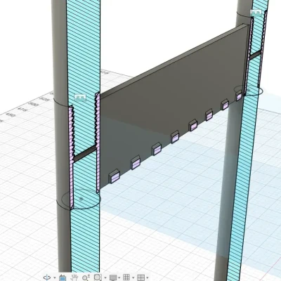 Hệ thống kệ góc dạng module (Modular Corner Shelf System)