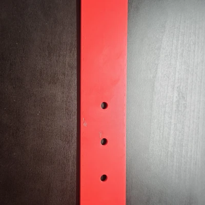 Mẫu khuôn cắt đầu dây nịt da (Leather belt tip template)