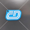 ČD klíčenka / ČD keychain – Móc khóa logo České dráhy (in 3D) - Thumbnail 3