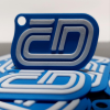 ČD klíčenka / ČD keychain – Móc khóa logo České dráhy (in 3D) - Thumbnail 4