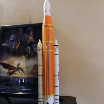 Logo NASA Artemis - Huy hiệu trưng bày cho tên lửa SLS