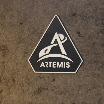 Logo NASA Artemis - Huy hiệu trưng bày cho tên lửa SLS