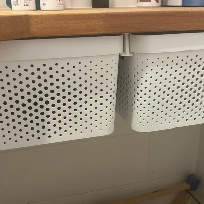 Ray gắn dưới bàn cho hộp CURVER INFINITY 11L/17L (trái/phải/giữa)