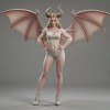 Succubus Quỷ Có Cánh – Tượng Nữ Fantasy (Không NSFW) - Thumbnail 1