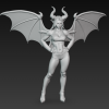 Succubus Quỷ Có Cánh – Tượng Nữ Fantasy (Không NSFW) - Thumbnail 2