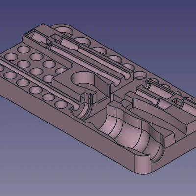 Würth Ratschenkasten Inlay (Khay/đệm lót cho hộp cần siết Würth)