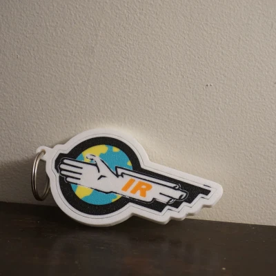 Móc khóa logo International Rescue (Thunderbirds)