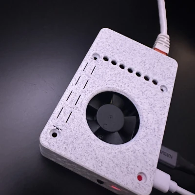 Vỏ RPI5 Armor Lite V5 + NVME gắn đáy (Bottom Mounted)