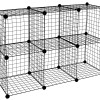 Đầu nối kệ khối lưới (Wire Cube) xếp chồng, liên kết với nhau - Thumbnail 1