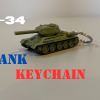 Móc khóa xe tăng T-34 (T-34 Tank Keychain) - Thumbnail 1