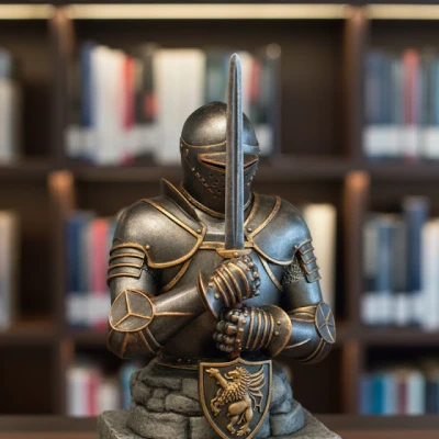 Tượng Bán Thân Hiệp Sĩ (Knight Bust)