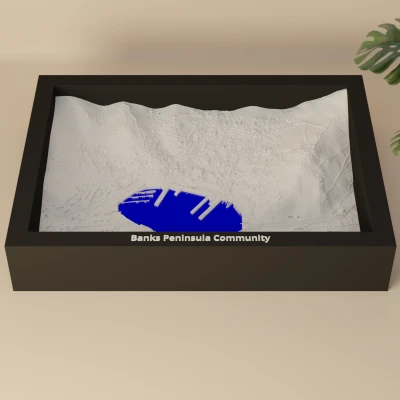 Lyttelton, New Zealand - Mô hình thu nhỏ 3D