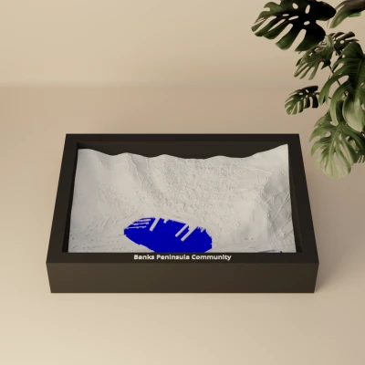 Lyttelton, New Zealand - Mô hình thu nhỏ 3D