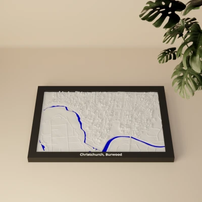 Christchurch, Burwood, New Zealand - Bản thu nhỏ 3D