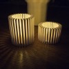 Đế nến tealight Scandinavian Column Glow dạng cột tối giản - Thumbnail 2