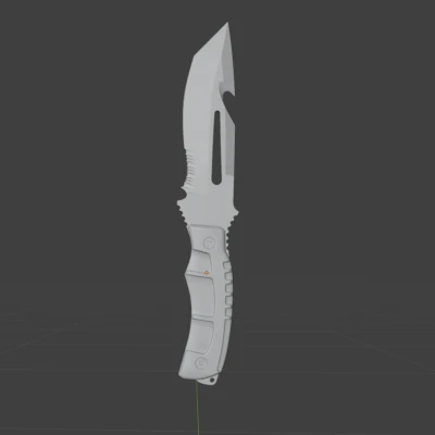 Dao Survival (Survival Knife) từ CS2/CSGO - File STL