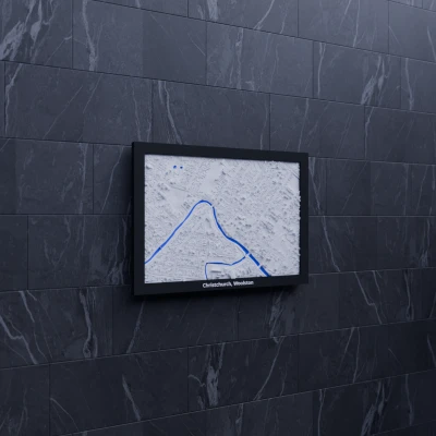 Christchurch, Woolston, New Zealand - Mô hình thu nhỏ 3D