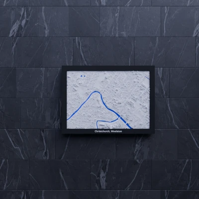 Christchurch, Woolston, New Zealand - Mô hình thu nhỏ 3D