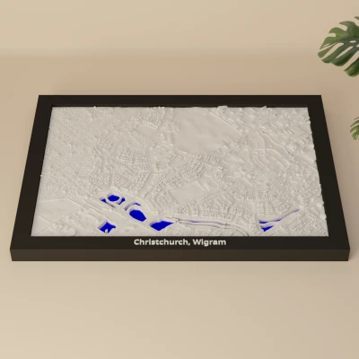 Christchurch, Wigram, New Zealand - Bản thu nhỏ 3D