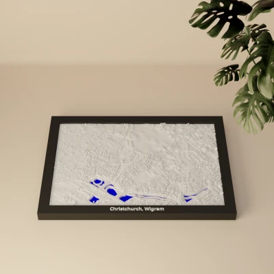 Christchurch, Wigram, New Zealand - Bản thu nhỏ 3D