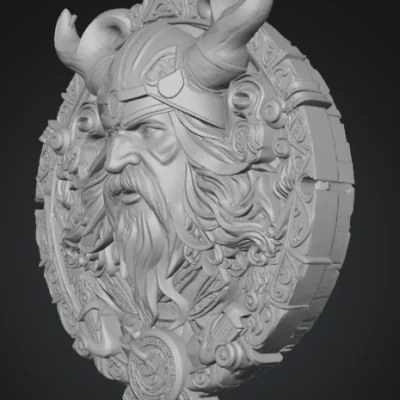 Viking_Schild – Khiên Viking treo tường