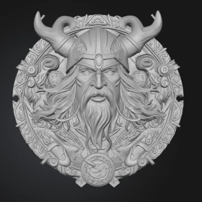 Viking_Schild – Khiên Viking treo tường