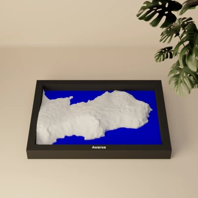 Awaroa, New Zealand - Mô hình thu nhỏ 3D