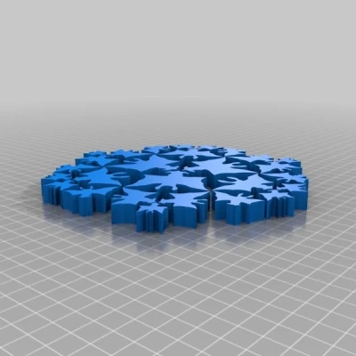 Puzzle Escher Circle Limit IV (Heaven and Hell)