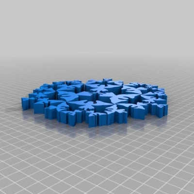 Puzzle Escher Circle Limit IV (Heaven and Hell)