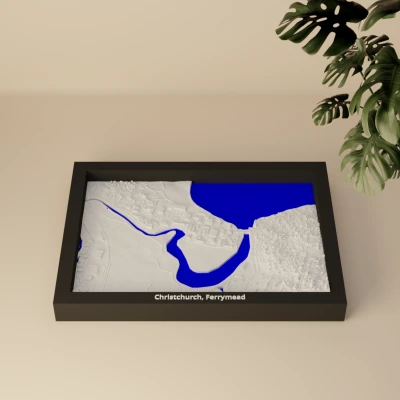 Christchurch, Ferrymead, New Zealand - Mô hình thu nhỏ 3D