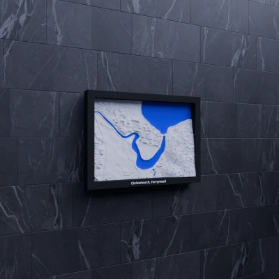 Christchurch, Ferrymead, New Zealand - Mô hình thu nhỏ 3D