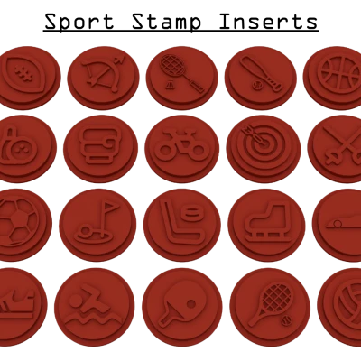 Insert Con Dấu Thể Thao (Sport Stamp Inserts)
