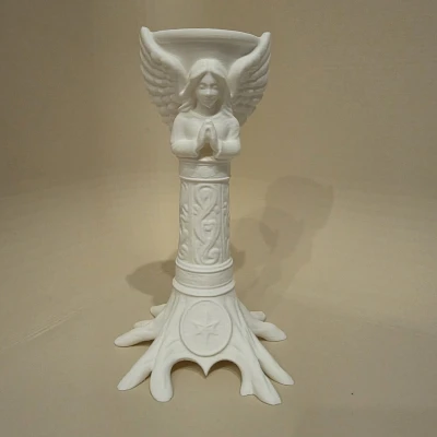 Andělský svícen – Chân nến thiên thần trang trí 3D để 3D Print
