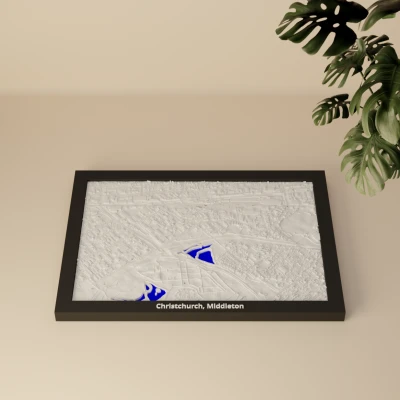 Christchurch, Middleton, New Zealand - Mô hình thu nhỏ 3D