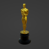 Tượng Oscar Phong Cách Low-Poly - Thumbnail 2