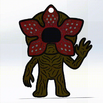 Stranger Things Demogorgon - Móc khóa