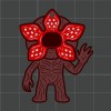 Stranger Things Demogorgon - Móc khóa - Thumbnail 3