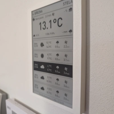 Khung nhỏ cho màn hình E-Paper 7,5"